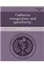 Cadherin Recognition and Specificity.