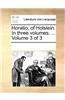 Horatio, of Holstein. In three volumes. ...  Volume 3 of 3