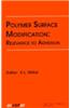 Polymer Surface Modification: Relevance to Adhesion, Volume 1