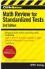 Cliffsnotes Math Review for Standardized Tests 3rd Edition