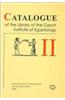 Catalogue of the Library of the Czech Institute of Egyptology Vol. II