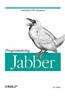 Programming Jabber