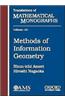 Methods of Information Geometry