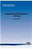 Foundations of Cryptography