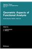 Geometric Aspects of Functional Analysis