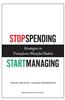 Stop Spending, Start Managing: Strategies to Transform Wasteful Habits