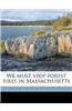 We Must Stop Forest Fires in Massachusetts