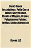 Doric Greek Inscriptions