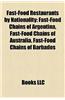 Fast-Food Restaurants by Nationality: Fast-Food Chains of Argentina, Fast-Food Chains of Australia, Fast-Food Chains of Barbados