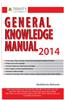 General Knowledge Manual 2014
