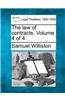 The Law of Contracts. Volume 4 of 4