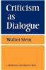 Criticism as Dialogue