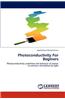 Photoconductivity for Beginers