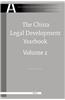 The China Legal Development Yearbook, Volume 2