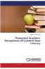 Preservice Teachers' Perceptions of Content Area Literacy