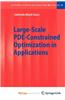 Large-Scale Pde-Constrained Optimization in Applications