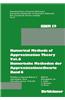 Numerical Methods of Approximation Theory \ Numerische Methoden der Approximationstheorie