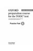 Oxford Preparation Course for the TOEIC Test 1