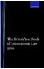 The British Year Book of International Law 1986: Volume 57