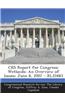 Crs Report for Congress: Wetlands: An Overview of Issues: June 8, 2007 - Rl33483