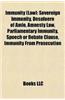 Immunity (Law): Sovereign Immunity, Diplomatic Immunity, Desafuero of Amlo, Australian Competition and Consumer Commission V Baxter He