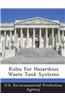 Rules for Hazardous Waste Tank Systems