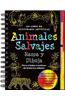 Animales Salvajes Raspa y Dibuja / Wild Safari Scratch & Sketch