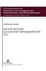 Die Gruendung Der Europaeischen Aktiengesellschaft (Se)