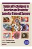 Surgery Technique in Anterior and Post. Lamellar Corneal Surgery