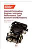 Internal Combustion Engines: Improving Performance, Fuel Economy and Emissions
