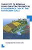 The Effect of Riparian Zones on Nitrate Removal by Denitrification at the River Basin Scale