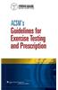 ACSM's Guidelines for Exercise Testing and Prescription