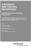 E-business and Virtual Enterprises