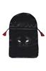Black Cat Satin Tarot Bag