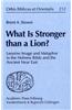 What Is Stronger Than a Lion?: Leonine Image and Metaphor in the Hebrew Bible and the Ancient Near East