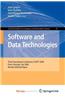 Software and Data Technolgoies