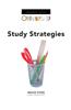 Ownership Series: Ownership: Study Strategies