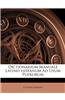 Dictionarium Manuale Latino-Hispanum Ad Usum Puerorum