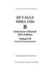 Duvalls OSHA 1926 Instructors Manual 2014 Edition Subpart B-General Interpretations: 1926 Subpart B-General Interpretations