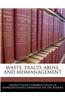 Waste, Fraud, Abuse, and Mismanagement