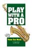 Play with a Pro Tenor Sax Music