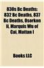 830s BC Deaths: 832 BC Deaths, 837 BC Deaths, Osorkon II, Marquis Wu of Cai, Mattan I