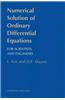 Numerical Solution of Ordinary Differential Equations