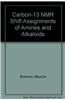 CARBON 13 NMR SHIFT ASSIGNMENTS OF AMIN