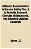 Reformed Denominations in Oceania: Presbyterian Church of Australia, Presbyterian Church of New Zealand, Scotch College, Perth
