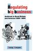 Regulating Big Business: Antitrust in Great Britain and America, 1880 1990