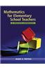 Mathematics for Elementary School Teachers: A Process Approach