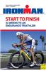 Ironman Start to Finish