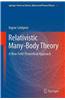 Relativistic Many-Body Theory