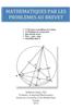 Mathematiques Par Les Problemes Au Brevet